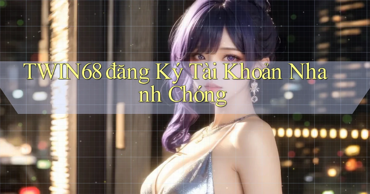 twin68  đăng ký tài khoản nhanh chóng