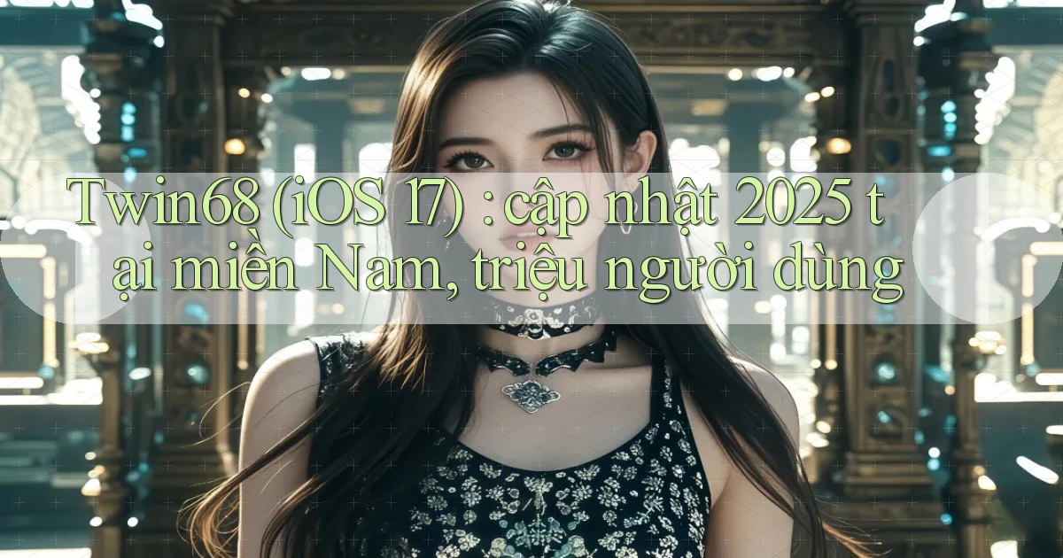 Twin68 (iOS 17) cập nhật 2025 tại miền Nam, triệu người dùng