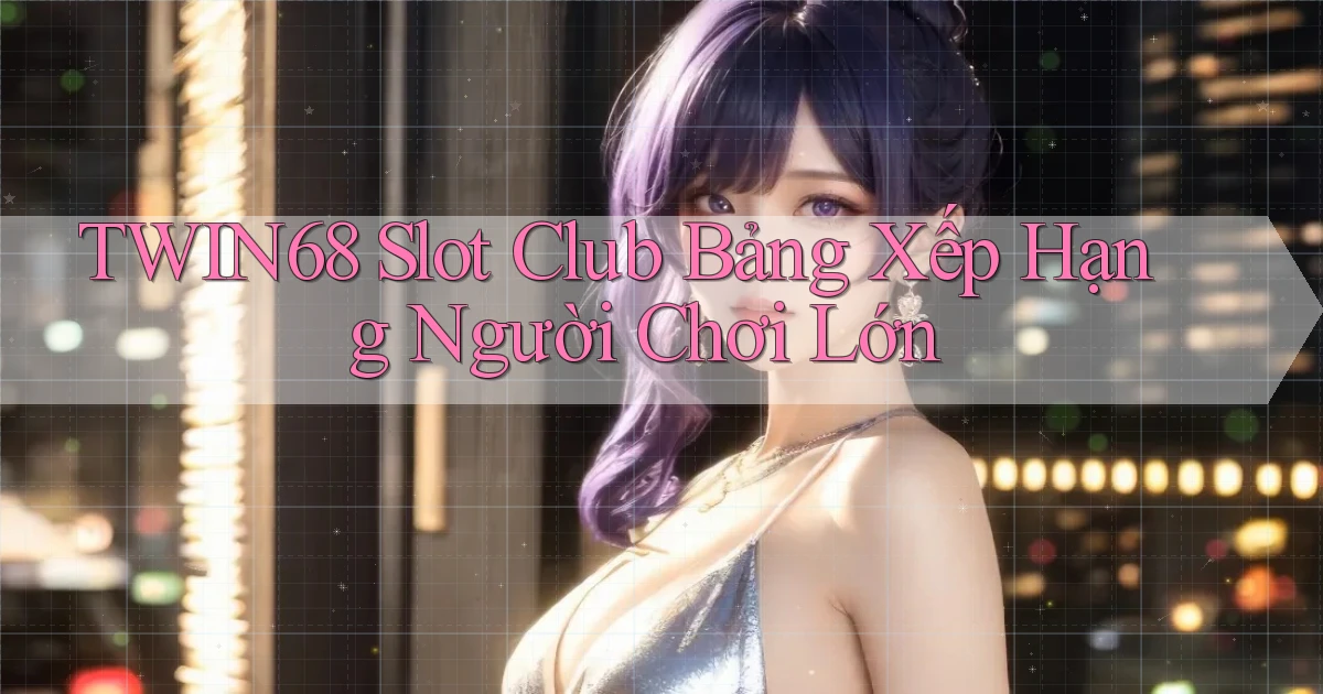 twin68  slot club bảng xếp hạng người chơi lớn