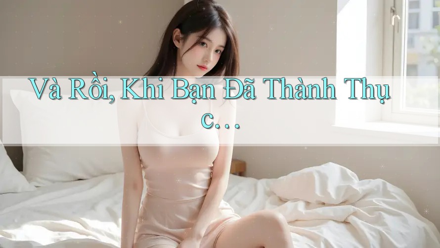 Và Rồi, Khi Bạn Đã Thành Thục… Và Rồi, Khi Bạn Đã Thành Thục…