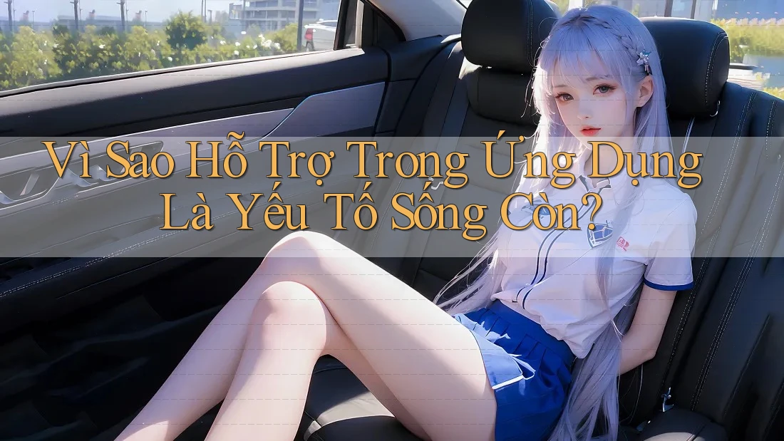 Vì Sao Hỗ Trợ Trong Ứng Dụng Là Yếu Tố Sống Còn?