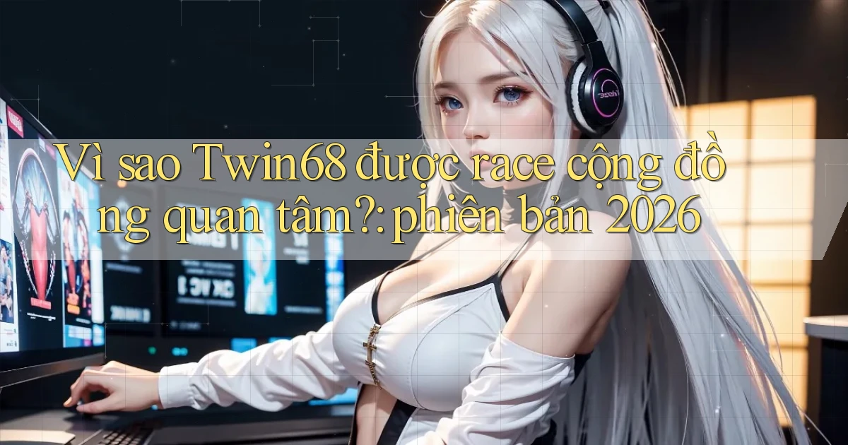 Vì sao Twin68 được race cộng đồng quan tâm phiên bản 2026