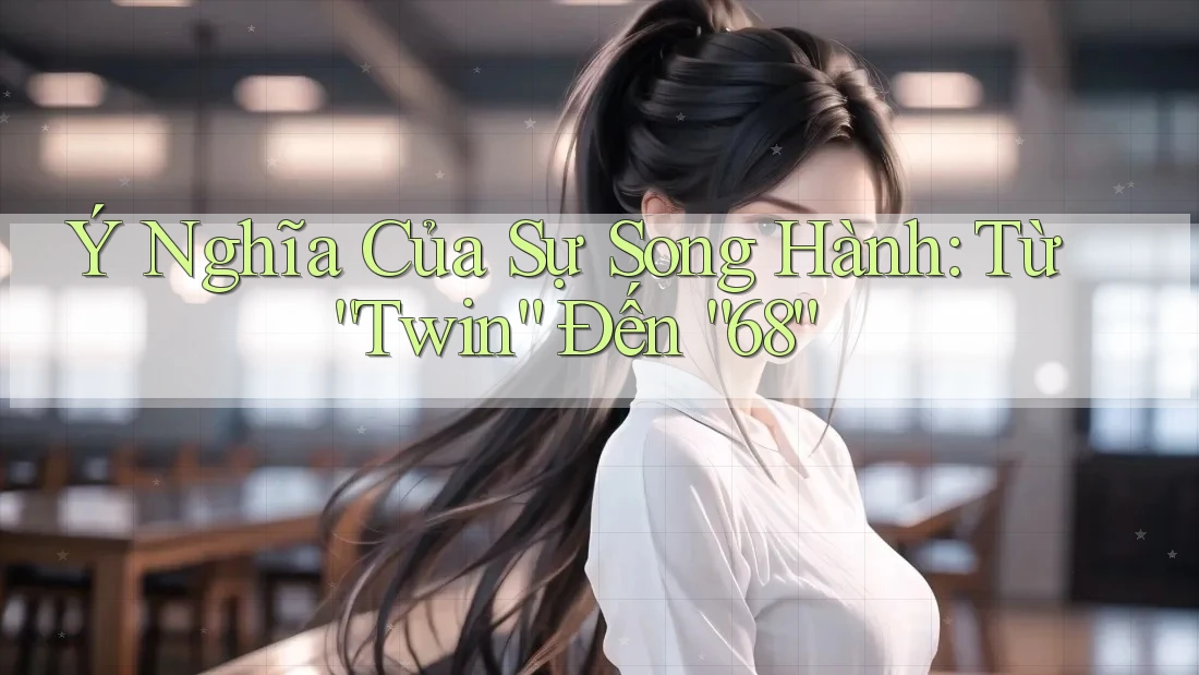 Ý Nghĩa Của Sự Song Hành: Từ “Twin” Đến “68”